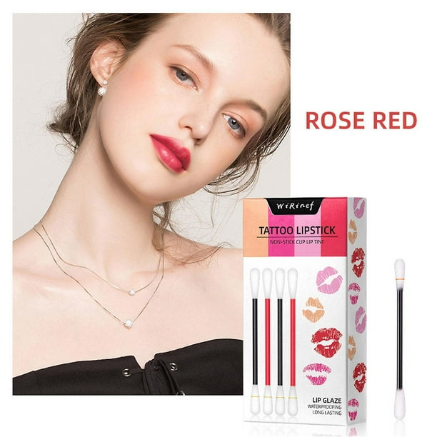 Paper Box Cotton Swab Lip Glaze Liquid Lip Moisturizing Lipstick 0