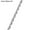 #1 Oval, variant on 2-9mm Stainless Steel Silver Plated Twist Link Chain Necklace 3mm 24Inch #5 Rope Chain