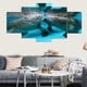 thumbnail image 2 of 5 Unids Arte De Animal Print Pintura Imagen Arte Pintura Al Para De en hogar Colgando De Decorac Morsa Macarena Sin marco PVC Wall Art Painting, 2 of 8