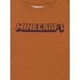 thumbnail image 3 of Minecraft Boys Graphic Retro Print Tee with Short Sleeves, Sizes 4-18, 3 of 3