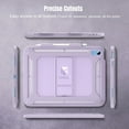 thumbnail image 4 of TiMOVO Case for iPad (A16) 11th Generation 11 Inch 2025, iPad 10th Generation Case 2022 with Screen Protector, Heavy Duty Shockproof Rugged Protective Cover,Taro Purple, 4 of 8