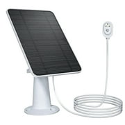 Solar Panel Charger for Arlo Ultra/Ultra2/Pro 3/Pro 4 Security Camera 10W 5V with 360 Wall Mount