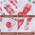 thumbnail image 4 of HCYZ Anatomical Poster Muscular System Muscle Anatomy Chart Wall Hanging 70x50cm, 4 of 7