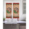 thumbnail image 2 of Christmas Cardinal Window Privacy Film Stained Glass Window Film Decorative Windows Cover Static Windows Cling for Glass Door Xmas Berry Farmhouse Wooden Grain Stickers for Bathroom 17.7"x39.3", 2 of 7