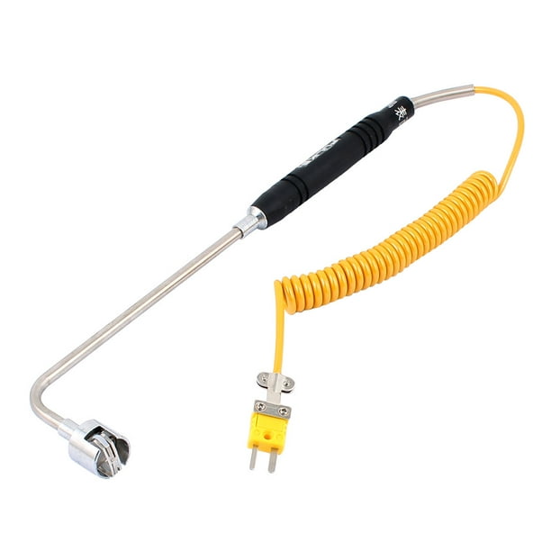 WRNM02 50500 K Type Curved Head Temperature Sensor Surface Thermocouple Probe