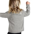 thumbnail image 3 of Valcatch Girls Crewneck Cardigan Cotton Button Long Sleeve Sweater for Infant Toddler Kids 1-8 Years, 3 of 7