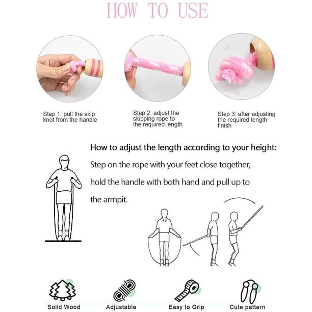 Kraftverdia™ - Corde à sauter pour enfants - Longueur réglable - speelgoed amusant Kraftverdia™ - Corde à sauter pour enfants - Longueur réglable - speelgoed amusant