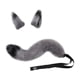 thumbnail image 5 of Traje de juego de cosplay Zulema Felpa Animal Gris, 5 of 7