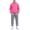 Hot Pink B, variant on Stamzod Kids Clothes Girls Boys Outfits 2 Piece Long Sleeve Hooded Sweatshirt and Joggers Set Fall Casual Sweatsuits Sets Size 1-15 Blue B 11-12Years