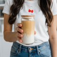 thumbnail image 3 of Bow Straw Covers Cap Toppers Compatible with Tumbler Cups,0.31 inch Silicone Straw Topper,Reusable Cute Silicone StrawTips Lids Protectors for DrinkingStraw,Straw Accessories (Red), 3 of 8