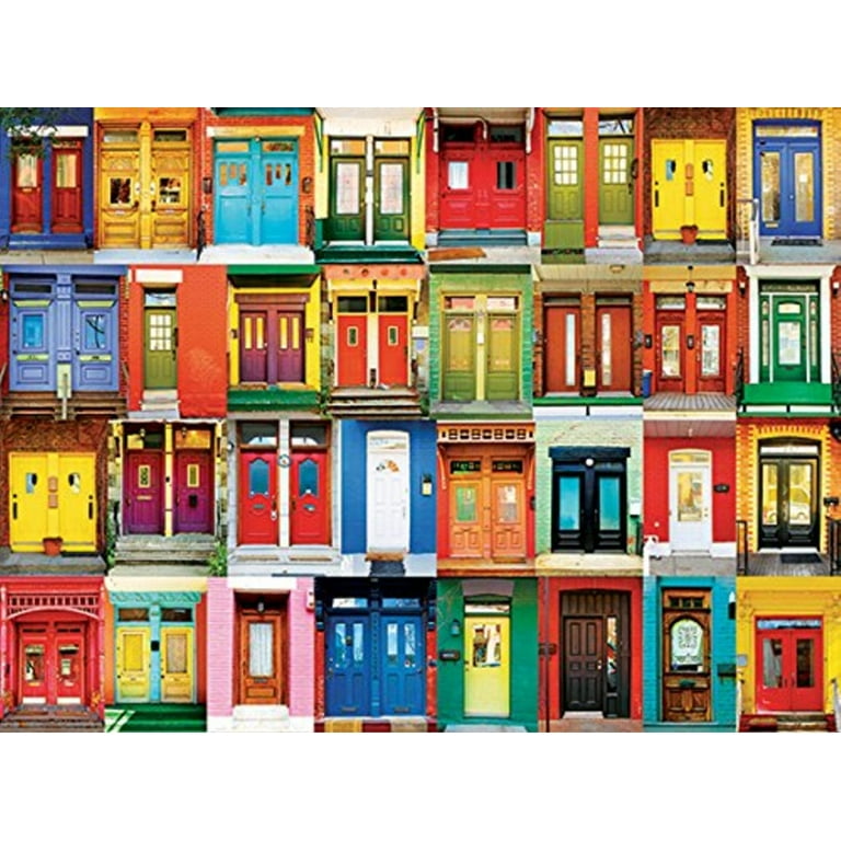 Cra-Z-Art Kodak 1000-Piece Montreal Doors Jigsaw Puzzle Bright
