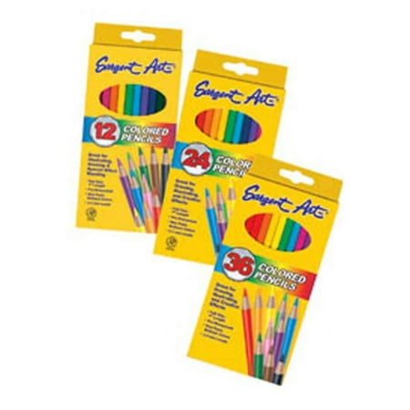 UPC: 0042229272240 | Sargent Art Colored Pencil 24-Color Set