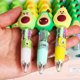 thumbnail image 1 of 3bolígrafos interesantes de aguacate, bolígrafos telescópicos multicolor 4 en 1, suministros escolares de bolígrafos de colores de oficina, bolígrafos multifuncionales para estudiantes regalos pa, 1 of 5