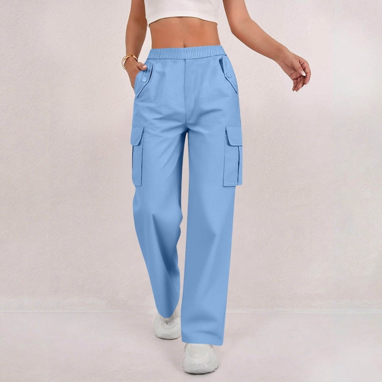 Cargo Pants Women Sevevn Women's Trendy Wide Leg Cargo Pants Multi Cargo Pants Women Sevevn Women's Trendy Wide Leg Cargo Pants Multi