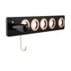 thumbnail image 3 of Soporte para Secador de Pelo Soporte para Secador de Pelo Montado en la Pared Soporte para Estante de BañO para Secador de Pelo Negro, 3 of 5