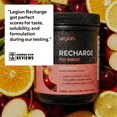 thumbnail image 6 of Legion Recharge Post-Workout Creatine, HMB & Tart Cherry Powder, Strawberry Lemonade, 30 Servings, 6 of 12