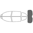 thumbnail image 2 of Rvinyl Window Tint Kit Compatible with Subaru Ascent 2019-2025 - Rear Windshield Precut Kit - 35%, 2 of 8