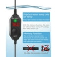 thumbnail image 2 of Aquarium Heater,25W Small Submersible Fish Tank Heater Super Short Aquarium Heater for up to 1 Gallon Tanks Small Betta Aquarium Heater with Digital Display Controller Adjustable Temperature, 2 of 7