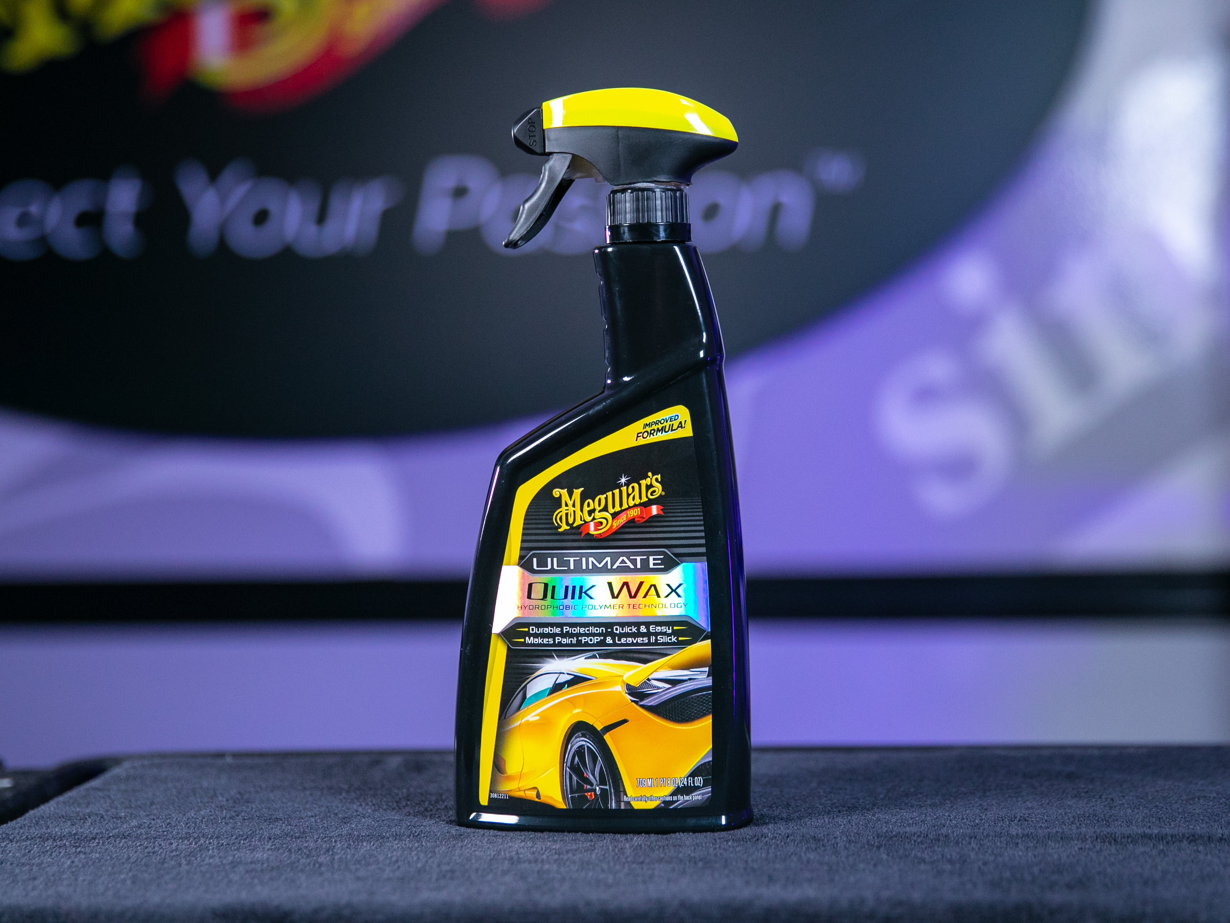  Meguiar's Quik Wax, Instant Gloss - 24 Oz Spray Bottle :  Everything Else