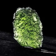 Moldavite Crystal Necklace Meteorite Stone Moldavite Tektite Healing Crystal Necklace,Irregular Shape
