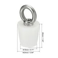 thumbnail image 2 of Uxcell Silicone Rubber Tapered Plug 18mm to 24mm Solid Bungs Stopper with Ring for Test Tubes White, 2 of 5