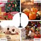 thumbnail image 3 of Labymos Candelabros negros, candelabro de hierro Retro,, 3 of 8