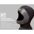 thumbnail image 3 of Waterproof H1 5/10mm Sandwich Faceseal Polar Evo Hood, X-Small (Black, X-Large), 3 of 3