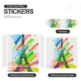 thumbnail image 5 of Decal Skin for PS4 Slim / PS4 Pro / PS4, Whole Body Vinyl Sticker Cover for Playstation 4 Console and Controller (Eiffel Tower-1), 5 of 5