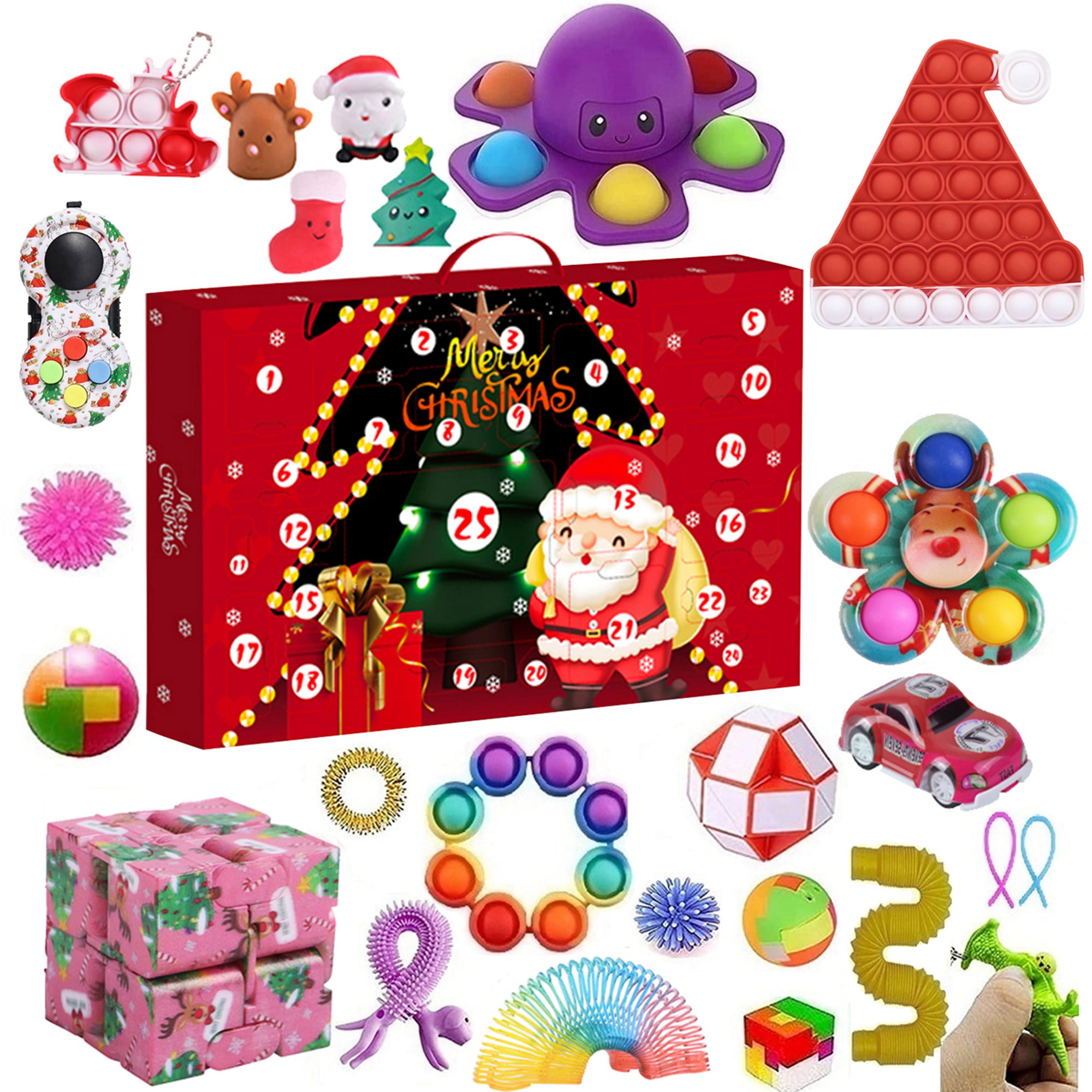 Sunsiom advent calendar 2021 24 days christmas count down calendar with
