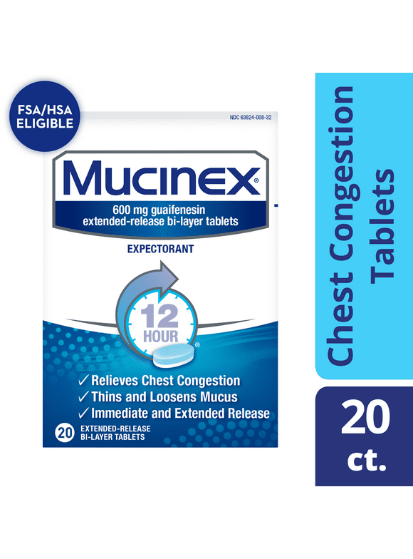 Mucinex in Cold Cough and Flu