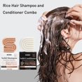 thumbnail image 4 of Koec Rice Hair Shampoo And Conditioner Combination Pack Cleansing And Nourishing Solid Shampoo Conditioner Set Cross-Border Hot Sale, 4 of 7
