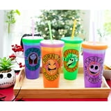 Disney Nightmare Before Christmas Color-Changing Tumblers, Set of 4 ...