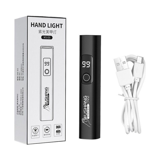Daily Mix Store Portable Rechargeable UV Nail Lamp Dryer Machine LED Nail Quick Drying nai XOD