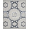 thumbnail image 3 of Nourison Calobra Modern Blue 8'10" x 11'10" Area Rug, (9x12), 3 of 10