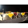 thumbnail image 5 of Clear Hammered Cocktail Martini Glasses - 8.5oz (Set of 2,4, or 6), 5 of 10