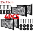 thumbnail image 1 of 4Pcs Large Storage Net Pocket Camper Van Caravan Organizer Holder For T4 T5, 1 of 8