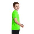 thumbnail image 3 of Sport-Tek Youth PosiCharge RacerMesh Tee-M (Neon Green), 3 of 5