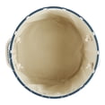 thumbnail image 2 of Polyester Pet Bin Trellis Paw Navy Round Small 9x12x12, 2 of 3