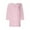 Pink, variant on 3/4 Length Sleeve Shirts for Women Loose V-Neck Eyelet Tops Summer and Fall Dressy Casual Ruffle Sleeve Tunic Blouses