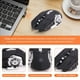 thumbnail image 5 of RatóN InaláMbrico Silencioso para Juegos, Recargable por USB, RatóN Bluetooth Recargable para PC y PortáTil, Color Negro, 5 of 5