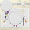thumbnail image 3 of Ambesonne Saying Place Mats Set of 4, Today is a Day, Standard Size, Multicolor, 3 of 6