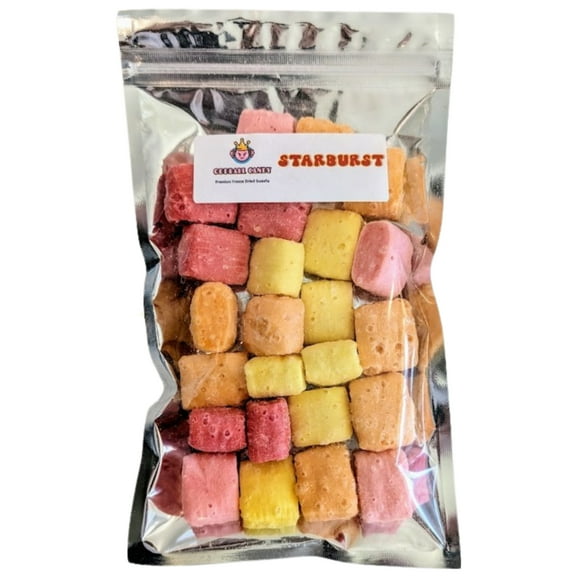 Oddball Candy Co. - Freeze Dried Starburst Candy - 4oz - Made to Order - Premium Freeze Dried Candy