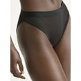 thumbnail image 5 of Joyspun Women's Space and Mesh Cheeky Panties, 2-Pack, Sizes XS-3XL, 5 of 5