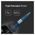 thumbnail image 3 of GM998 Car Paint Coating Thickness Gauge Electroplate Metal Coating Thickness Tester Meter 0-1500um Fe & NFe Probe ,High Precision, 3 of 4