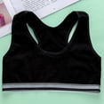 thumbnail image 2 of Teen Girls Cotton Wireless Bra Vest Wirefree Sport Bra Underwear, 2 of 4