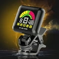 thumbnail image 5 of BIBABLYKE Guitar Tuner Professional Clip-On Tuner with Clear LCD Display Rechargeable Digital Electronic Tuner Guitar Accessories, 5 of 7