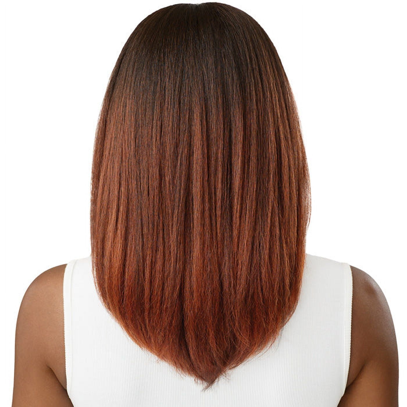 Outre Perfect Hairline Glueless Synthetic 13X6 Fully Hand-Tied HD Lace Front Wig - LEOMIE