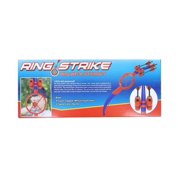 Ring Strike Foam-Tipped rocket Launcher | Red