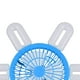 thumbnail image 5 of Lámpara de ventilador con enchufe E27, moderna y pequeña, ideal para oficina, tienda y dormitorio. Azul, 5 of 6