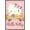 Barnwood Framed Version, variant on Hello Kitty and Friends: 24 Flowers - Hello Kitty Wall Poster, 14.725" x 22.375" Framed